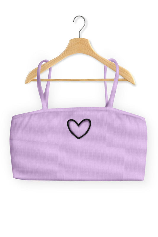 Women Cotton Blend Crop Top Palazzo Set(Purple)