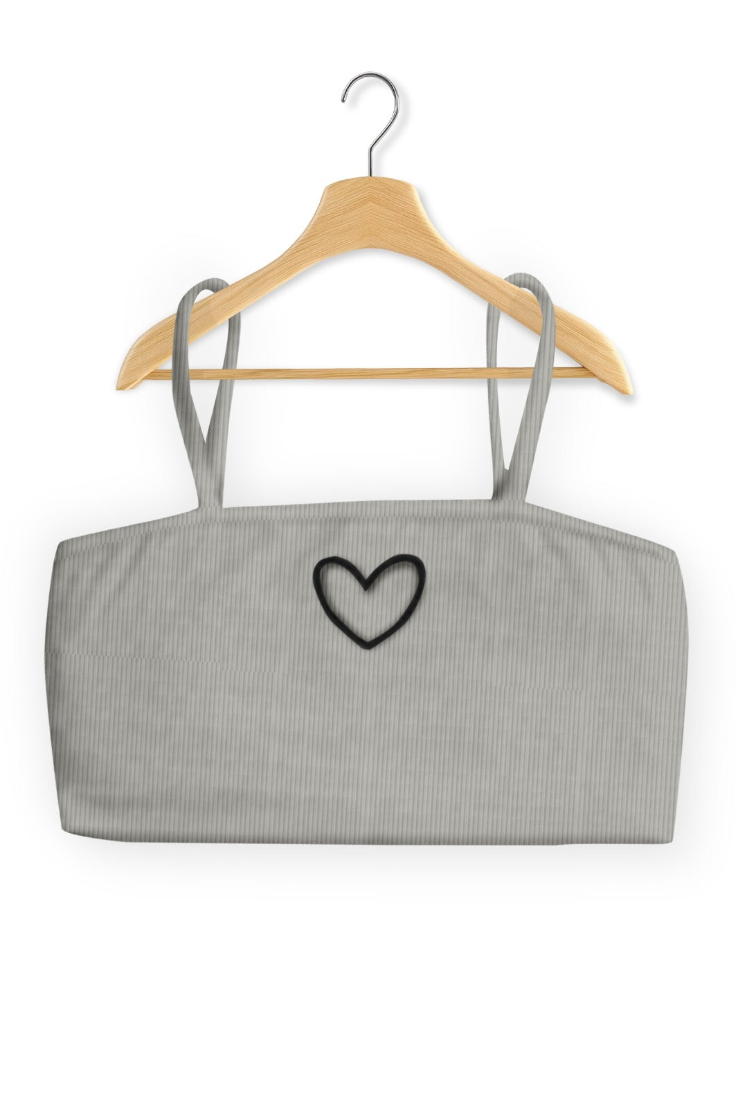 Women Cotton Blend Crop Top Palazzo Set(Grey)